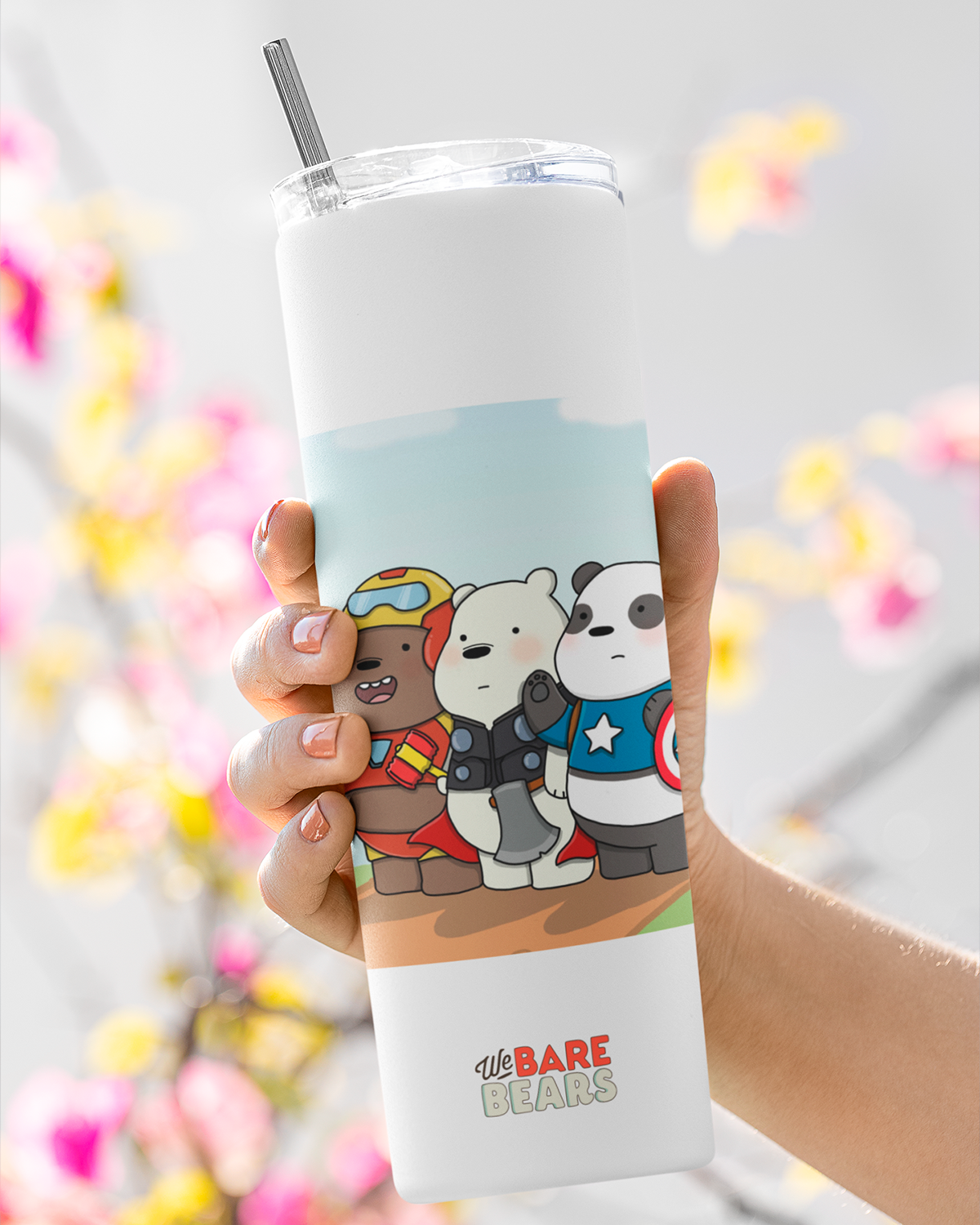 Termo Skinny Tumbler 20 Oz. Escandalosos