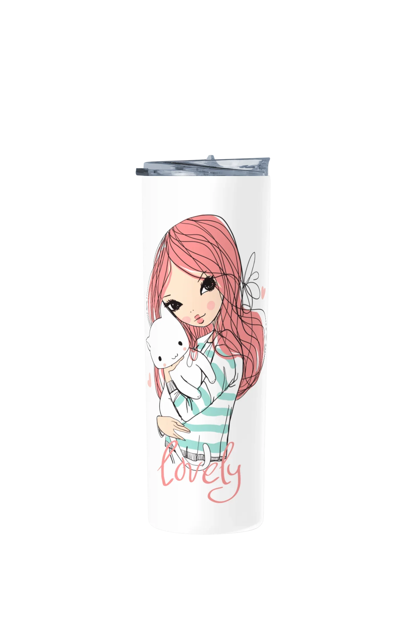 Termo Skinny Tumbler 20 oz de acero inoxidable - Lovely