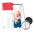 Termo Skinny Tumbler 20 oz de acero inoxidable - Chica pensando