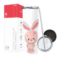 Termo Skinny Tumbler 20 oz de acero inoxidable - Conejito de peluche