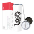 Termo Skinny Tumbler 20 oz de acero inoxidable - Dragon Tatto Style