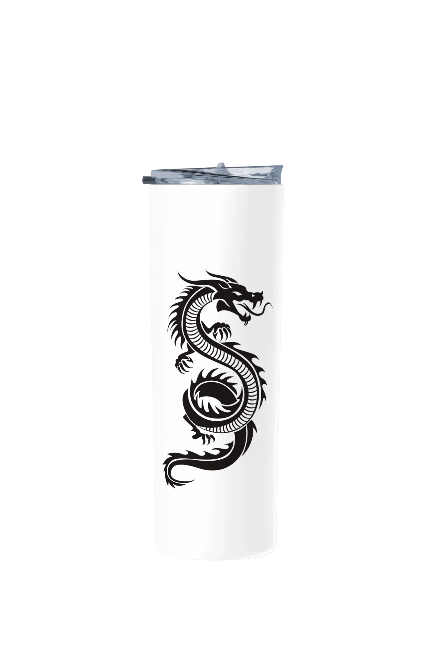Termo Skinny Tumbler 20 oz de acero inoxidable - Dragon Tatto Style