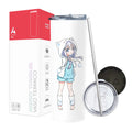 Termo Skinny Tumbler 20 oz de acero inoxidable - Chica de anime