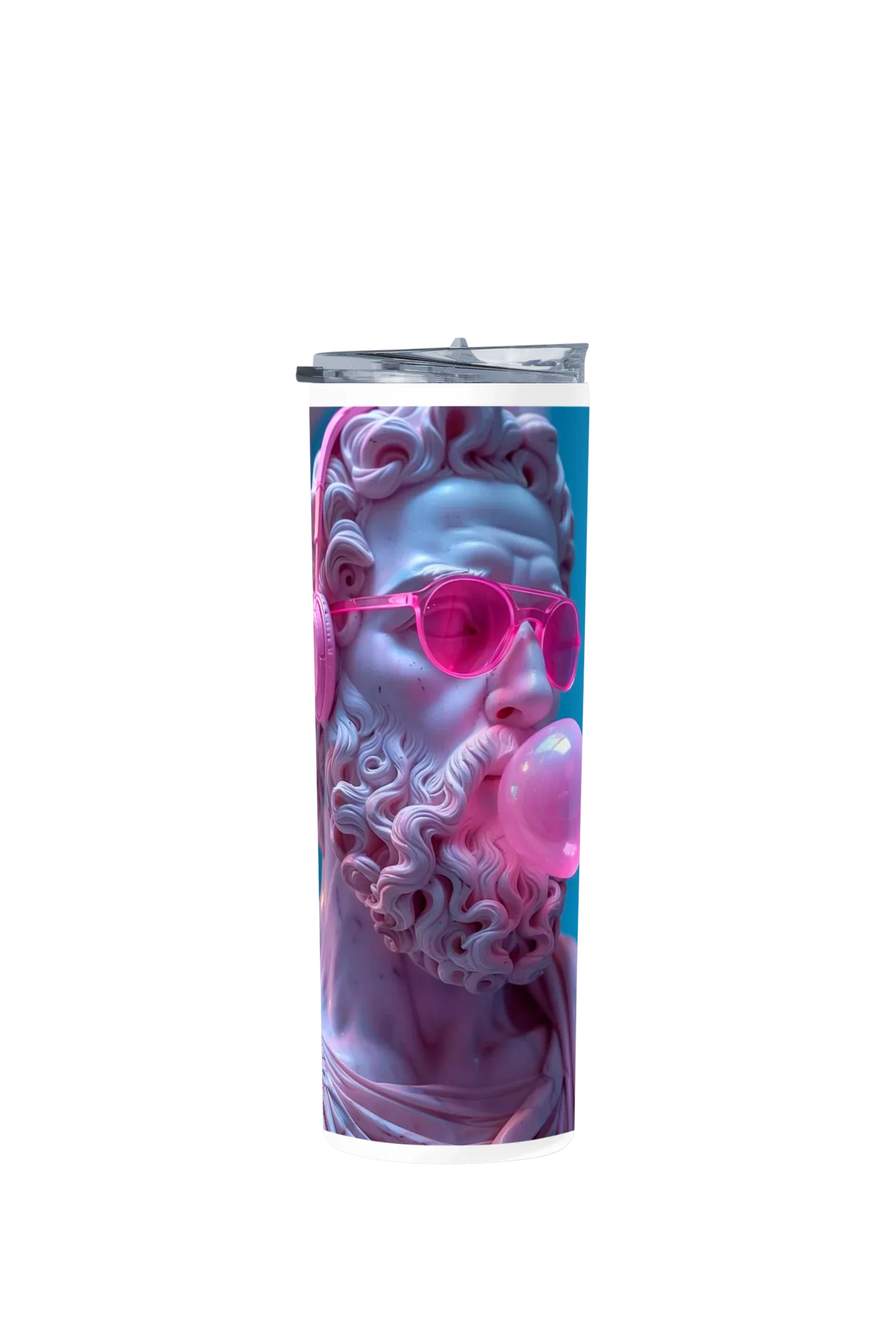 Termo Skinny Tumbler 20 oz de acero inoxidable - Griego Mascando Chicle