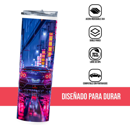 Termo Skinny Tumbler 20 oz de acero inoxidable - Auto Deportivo en la Ciudad