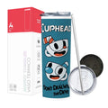 Termo Skinny Tumbler 20 oz de acero inoxidable - Cuphead