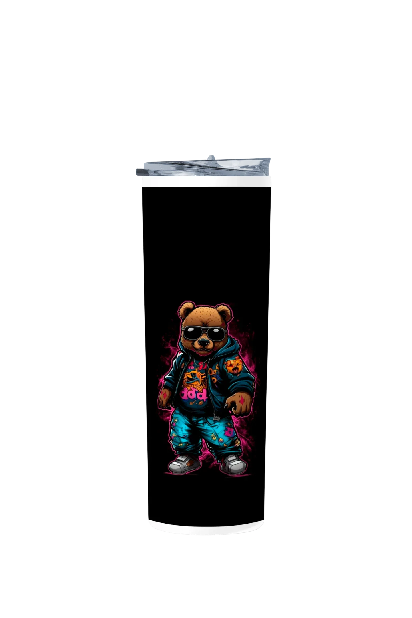 Termo Skinny Tumbler 20 oz de acero inoxidable - Oso Urban Style