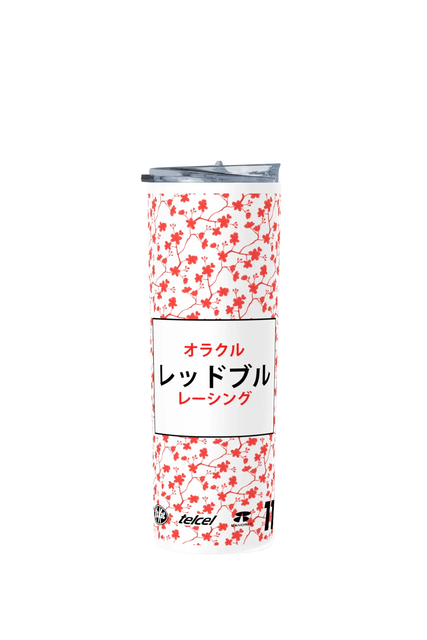 Termo Skinny Tumbler 20 oz de acero inoxidable - Checo Perez Japan