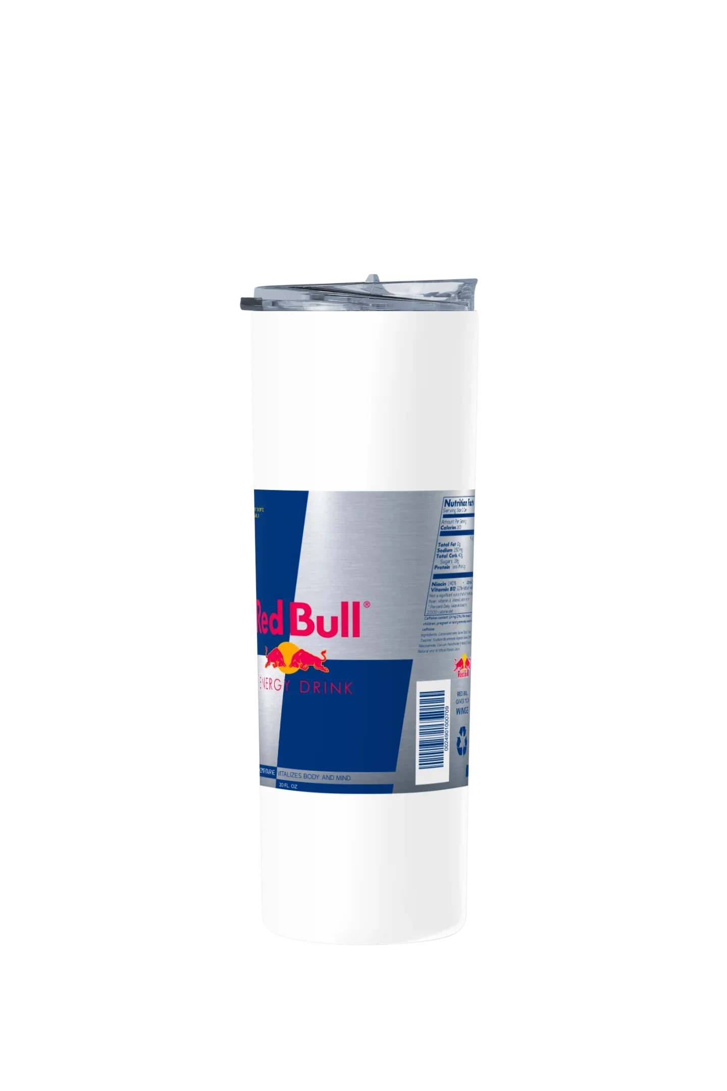Termo Skinny Tumbler 20 oz de acero inoxidable - Red Bull Estilo Lata