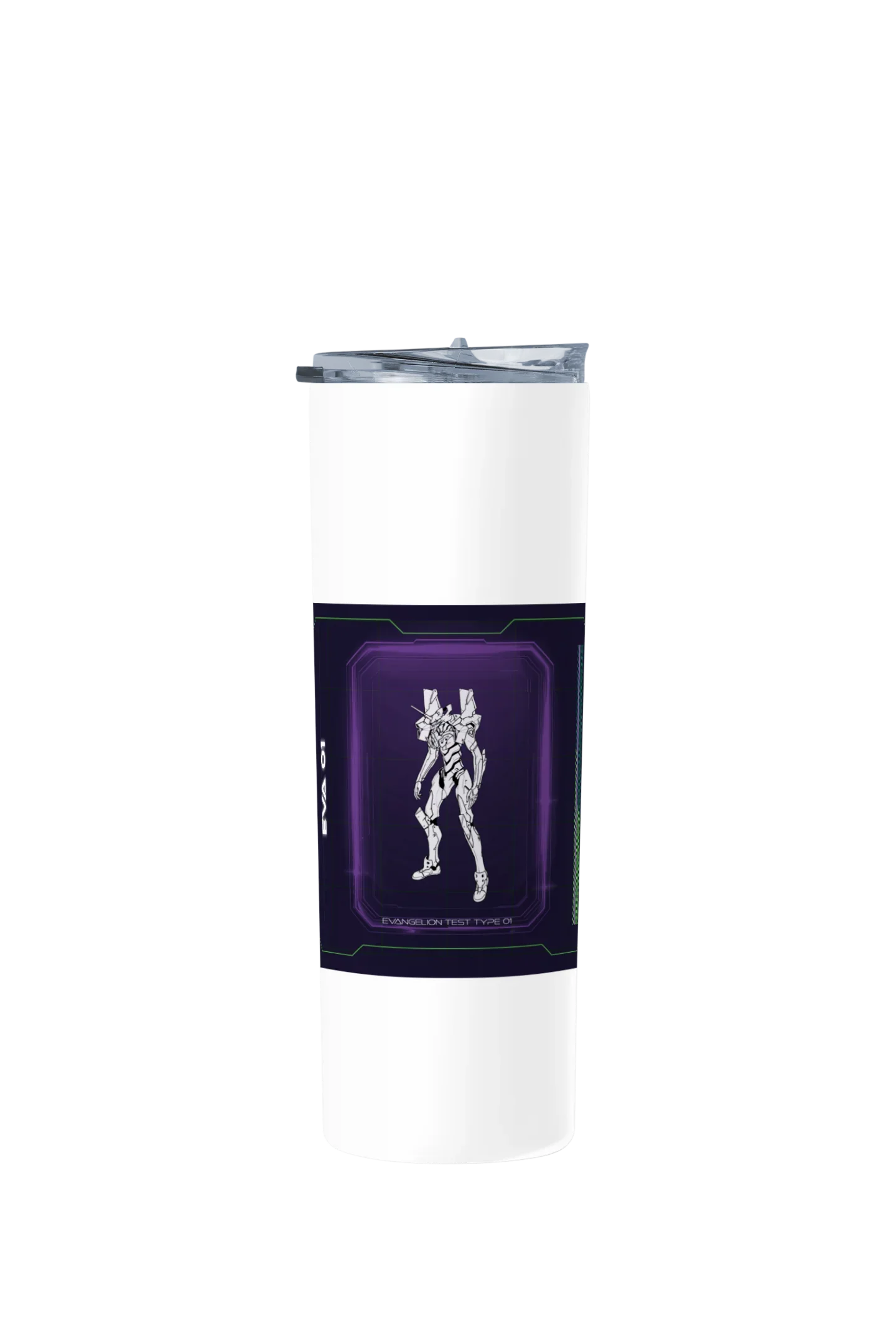 Termo Skinny Tumbler 20 oz de acero inoxidable - Evangelion Eva 01