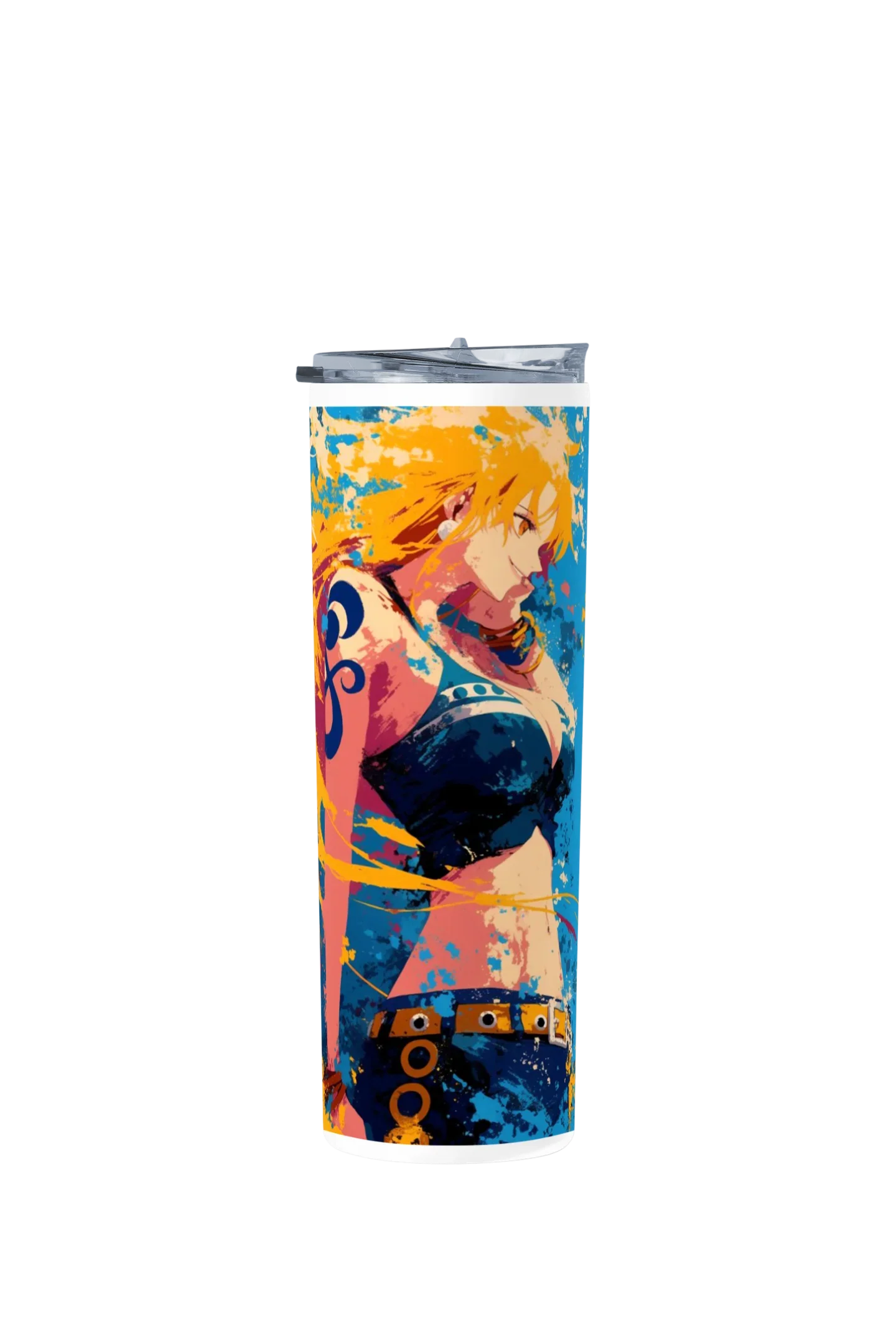 Termo Skinny Tumbler 20 oz de acero inoxidable - One Piece Nami 02