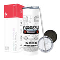 Termo Skinny Tumbler 20 oz de acero inoxidable - Porsche Technical