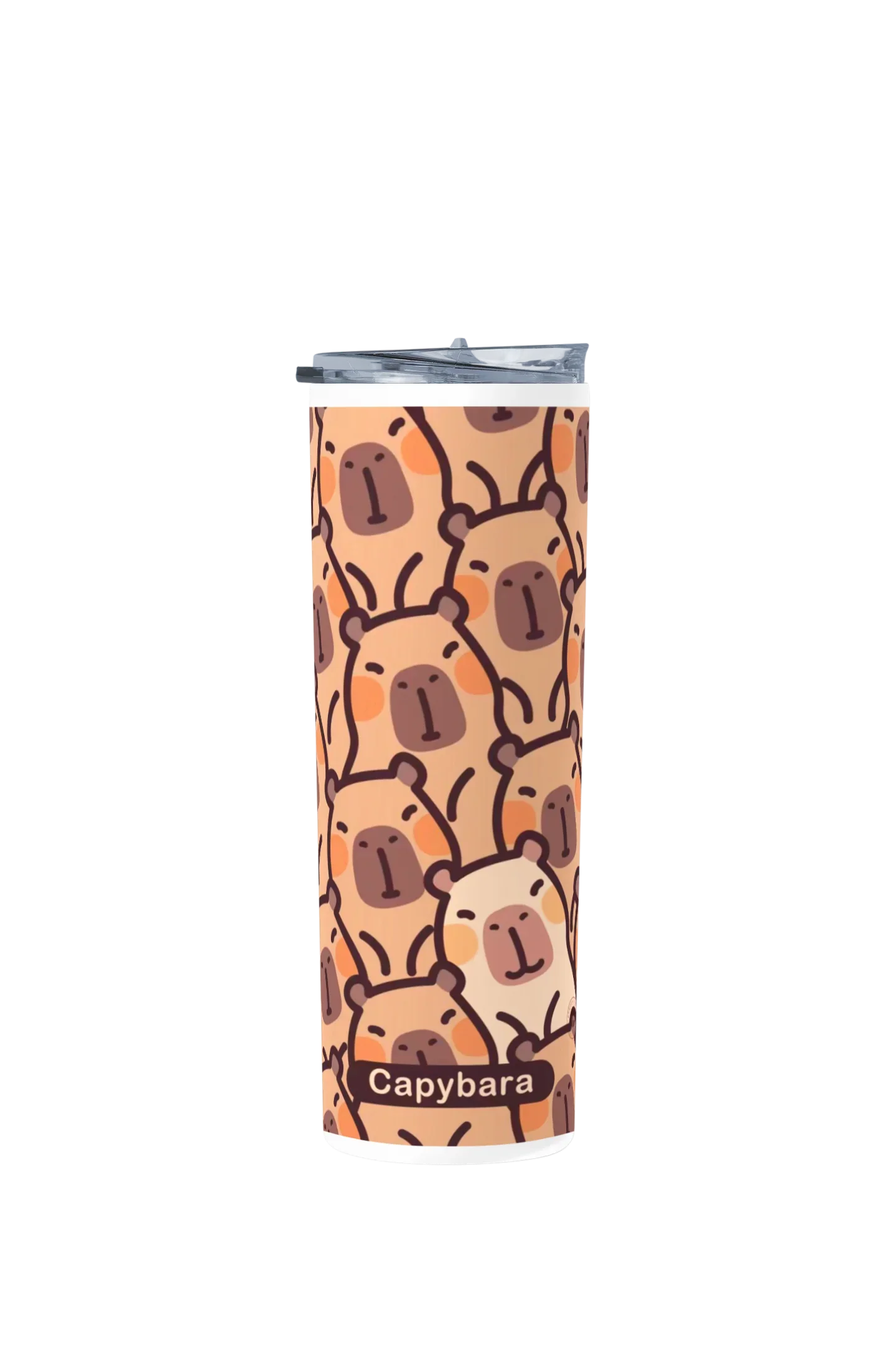 Termo Skinny Tumbler 20 oz de acero inoxidable - Patron Capibara