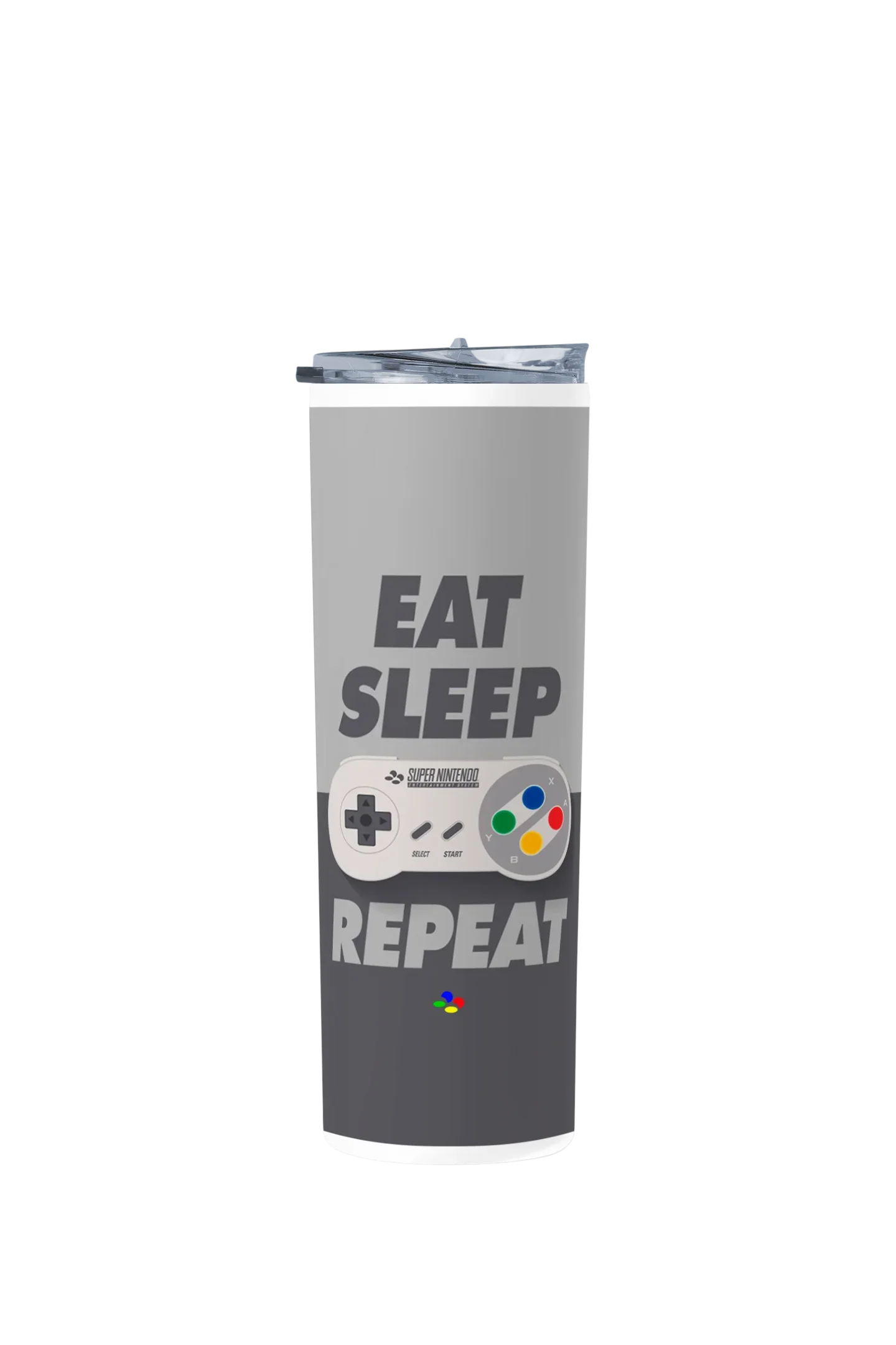 Termo Skinny Tumbler 20 oz de acero inoxidable - Eat Sleep Game Reapeat