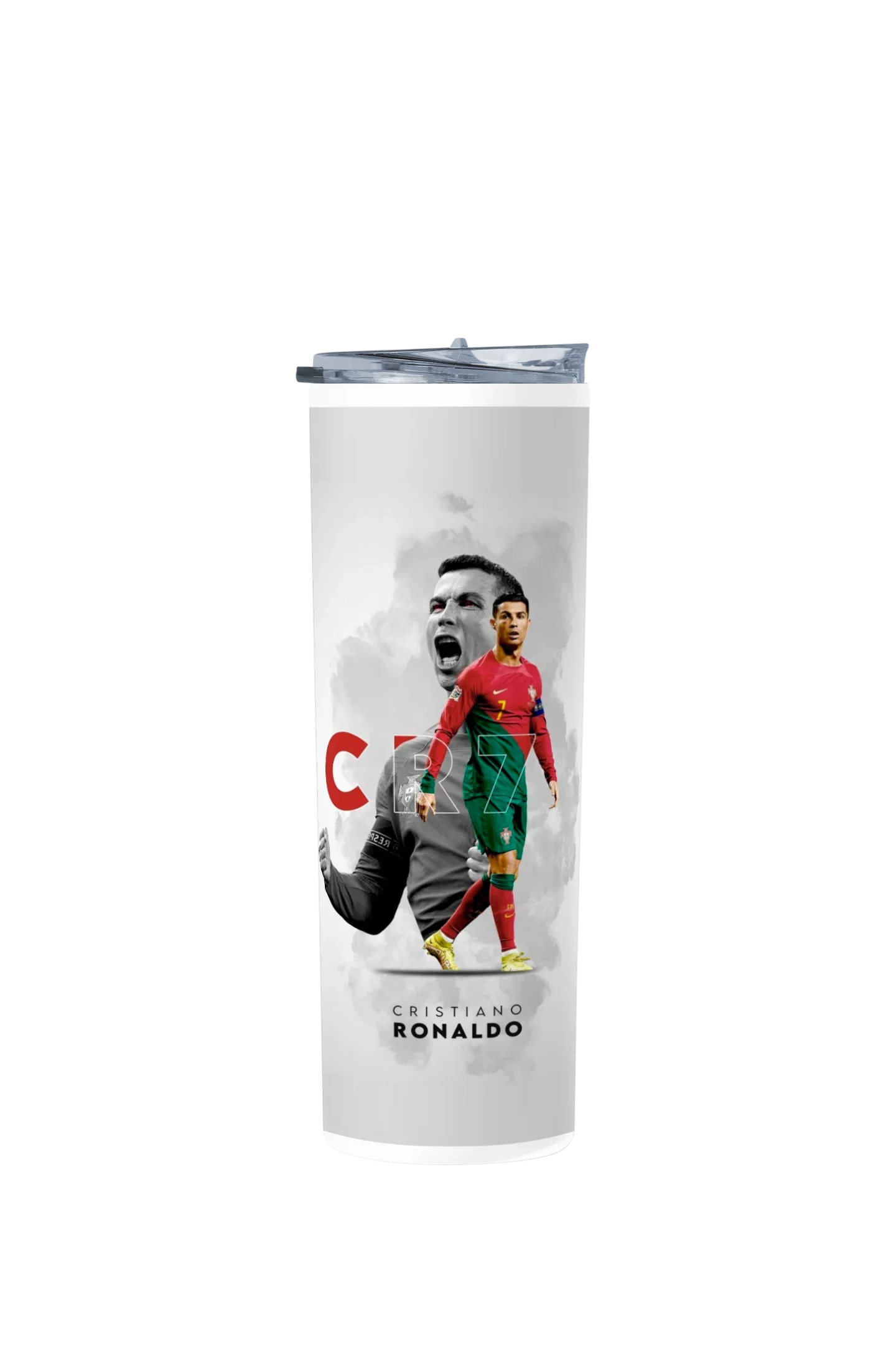 Termo Skinny Tumbler 20 oz de acero inoxidable - Cristano Ronaldo 01