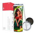 Termo Skinny Tumbler 20 oz de acero inoxidable - Chica Anime 07