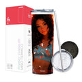 Termo Skinny Tumbler 20 oz de acero inoxidable - Chica Anime 08