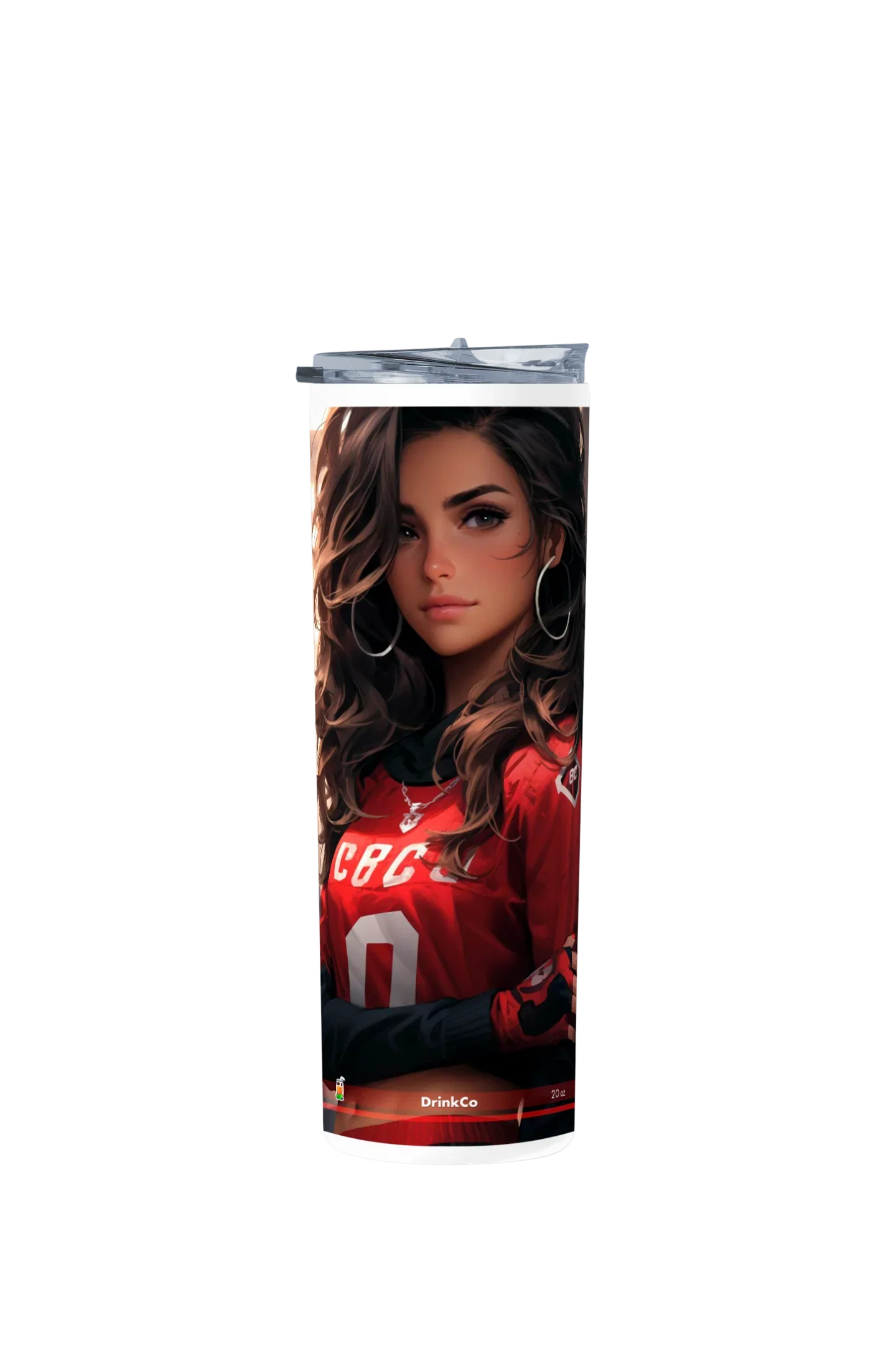 Termo Skinny Tumbler 20 oz de acero inoxidable - Chica Anime 09