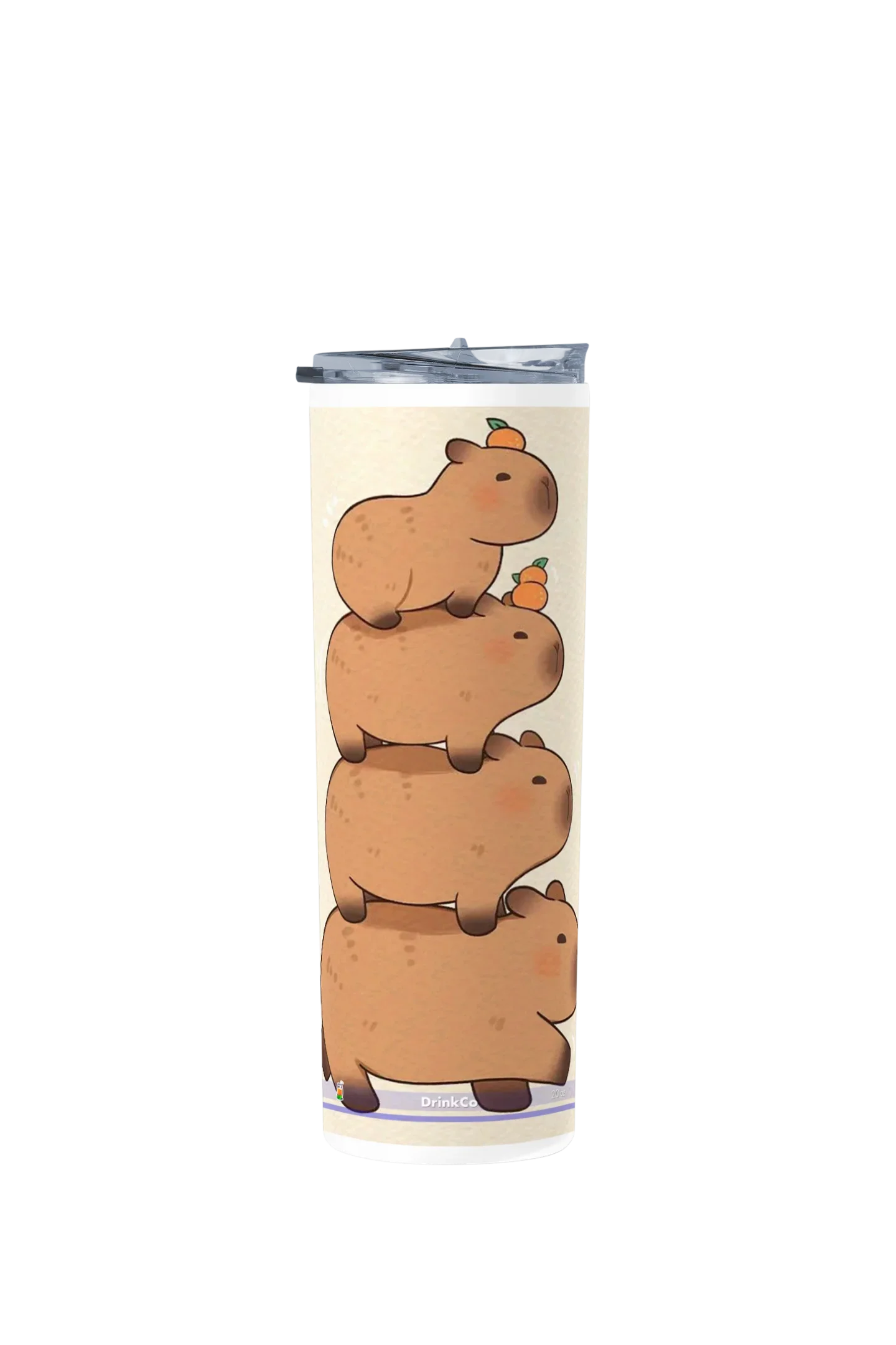 Termo Skinny Tumbler 20 oz de acero inoxidable - Torre Capibara