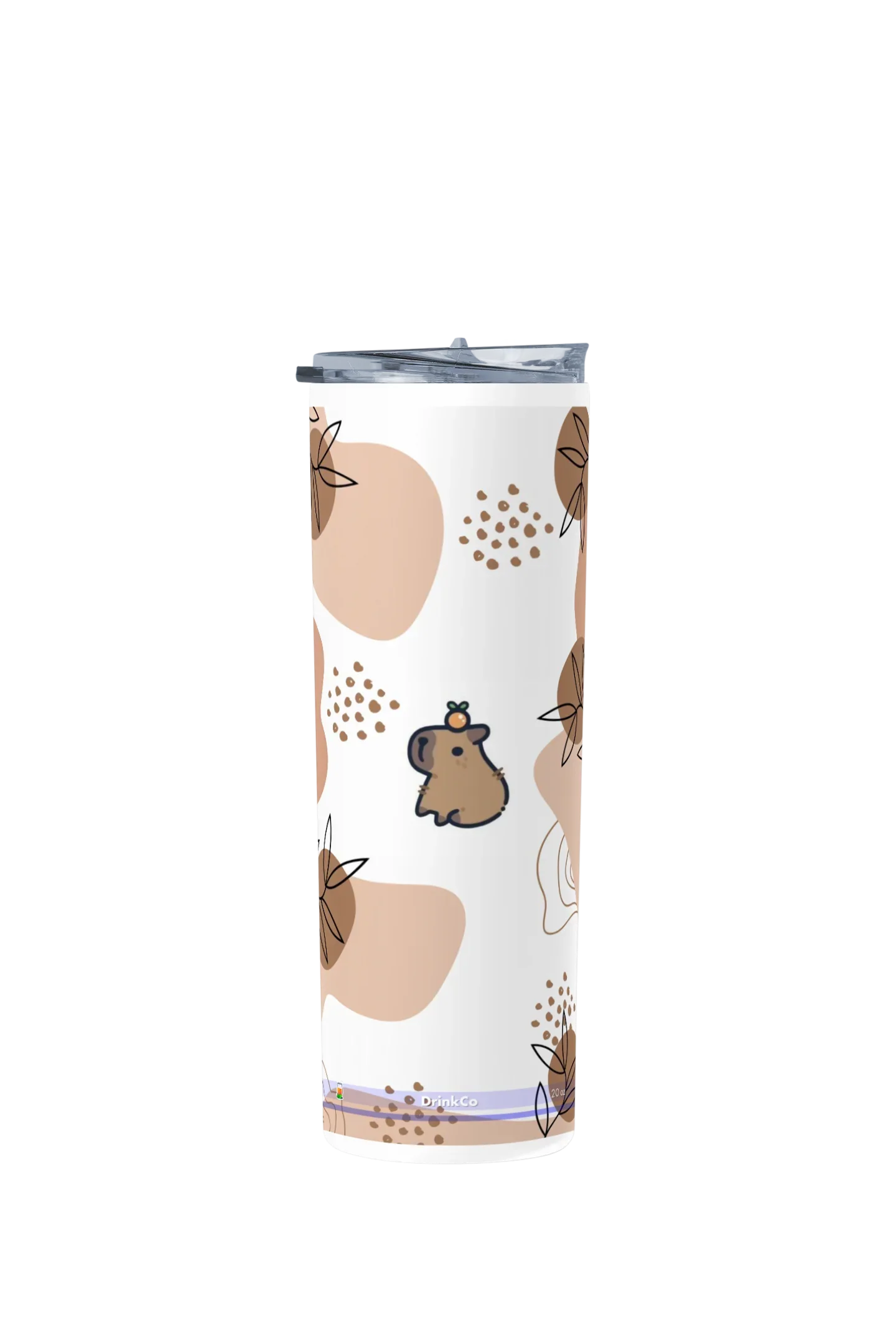 Termo Skinny Tumbler 20 oz de acero inoxidable - Capibara Cafe