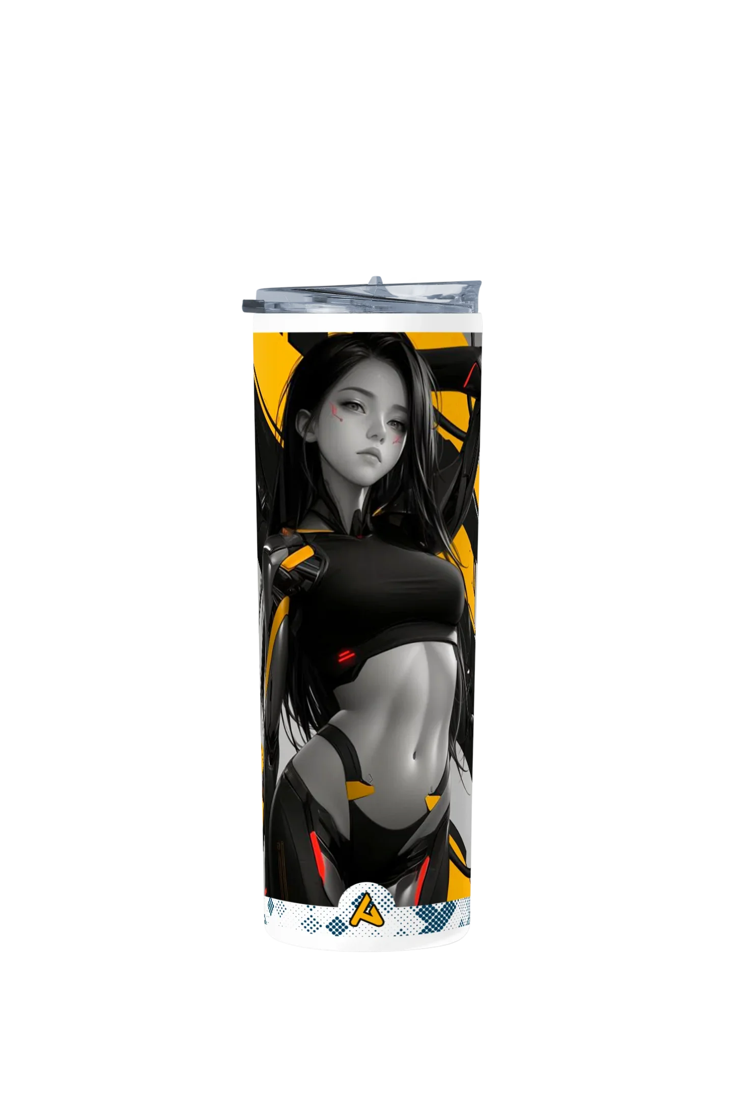 Termo Skinny Tumbler 20 oz de acero inoxidable - Chica Anime 11