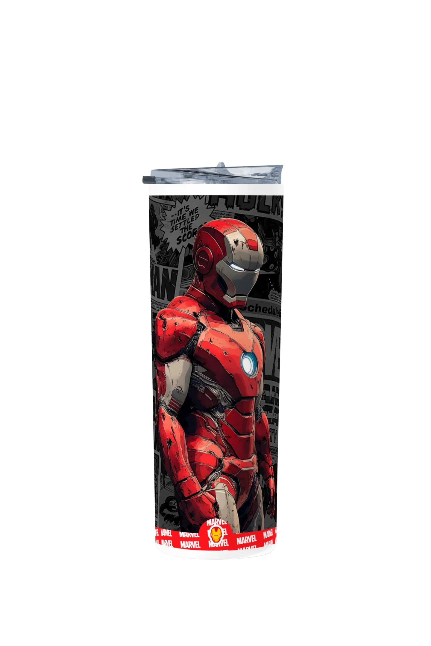 Termo Skinny Tumbler 20 oz de acero inoxidable - Iron Man 02