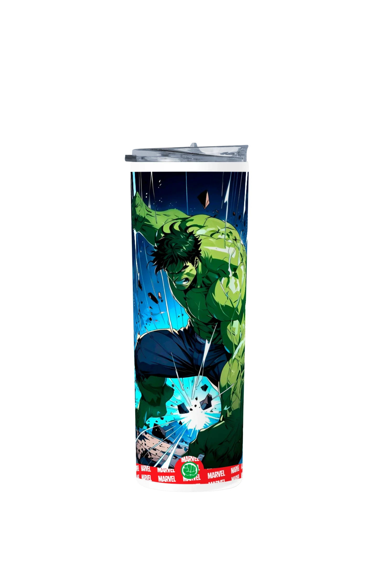 Termo Skinny Tumbler 20 oz de acero inoxidable - Hulk