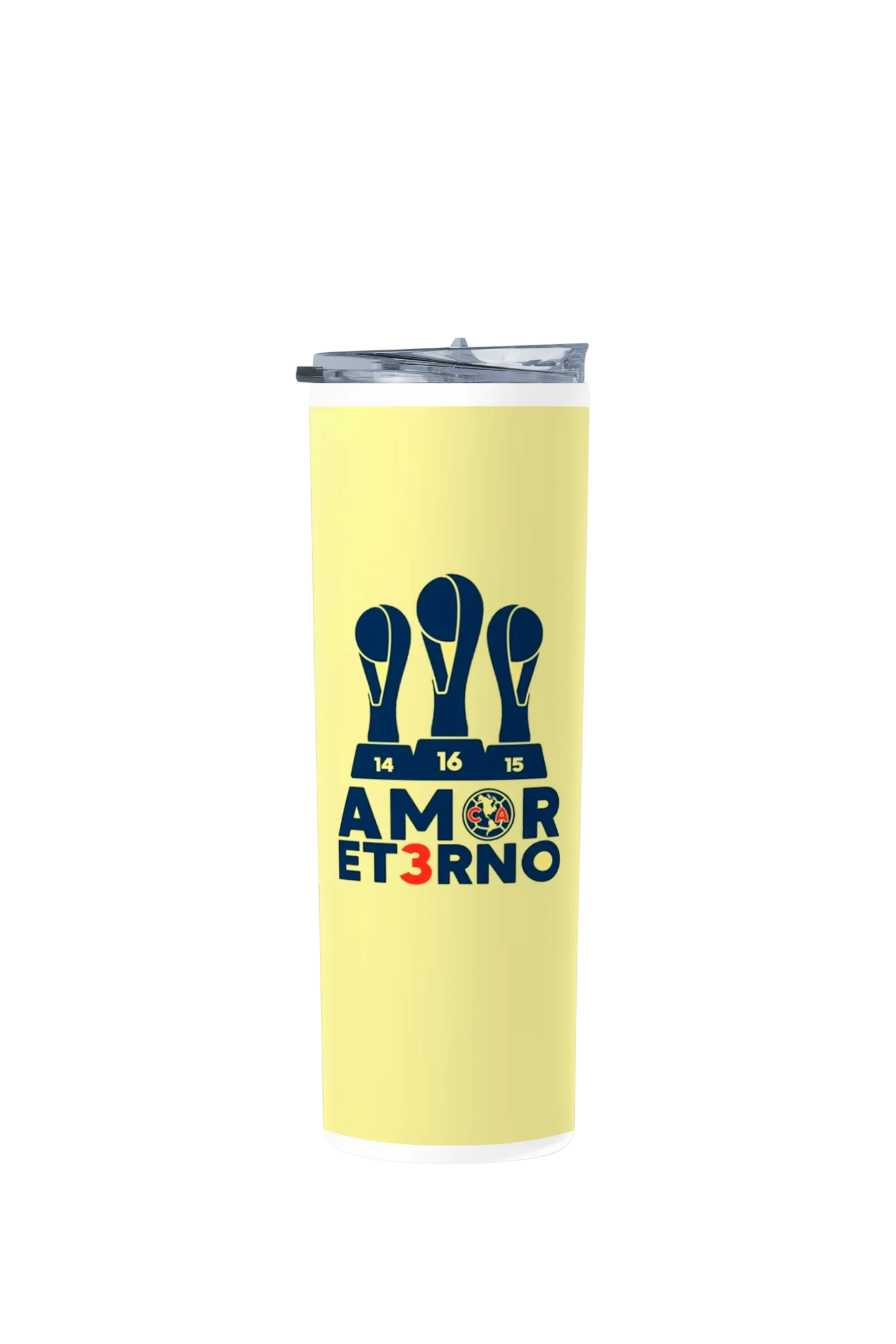 Termo Skinny Tumbler 20 oz de acero inoxidable - Club America Amor Eterno