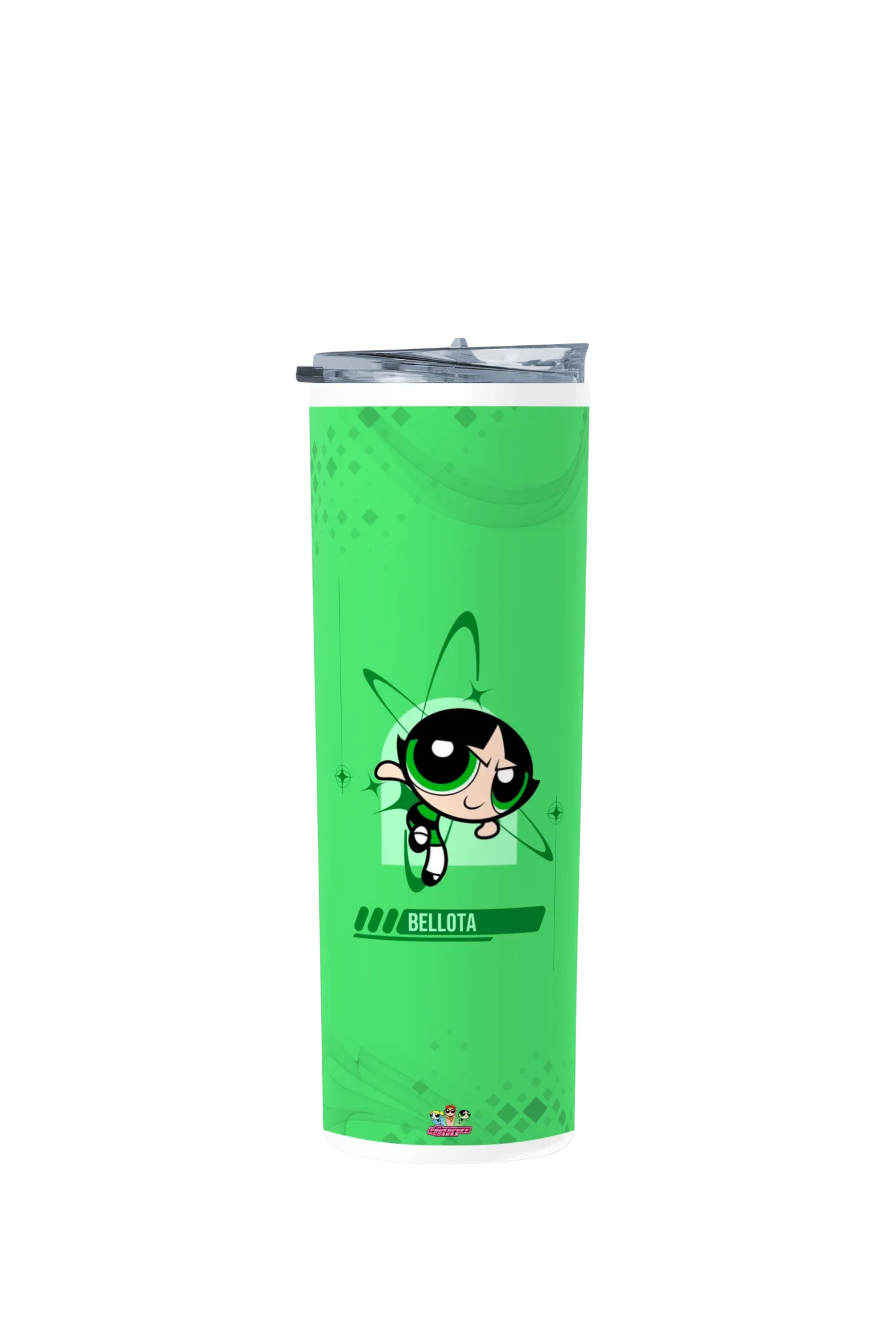 Termo Skinny Tumbler 20 oz de acero inoxidable - Chicas Superpoderosas Bellota