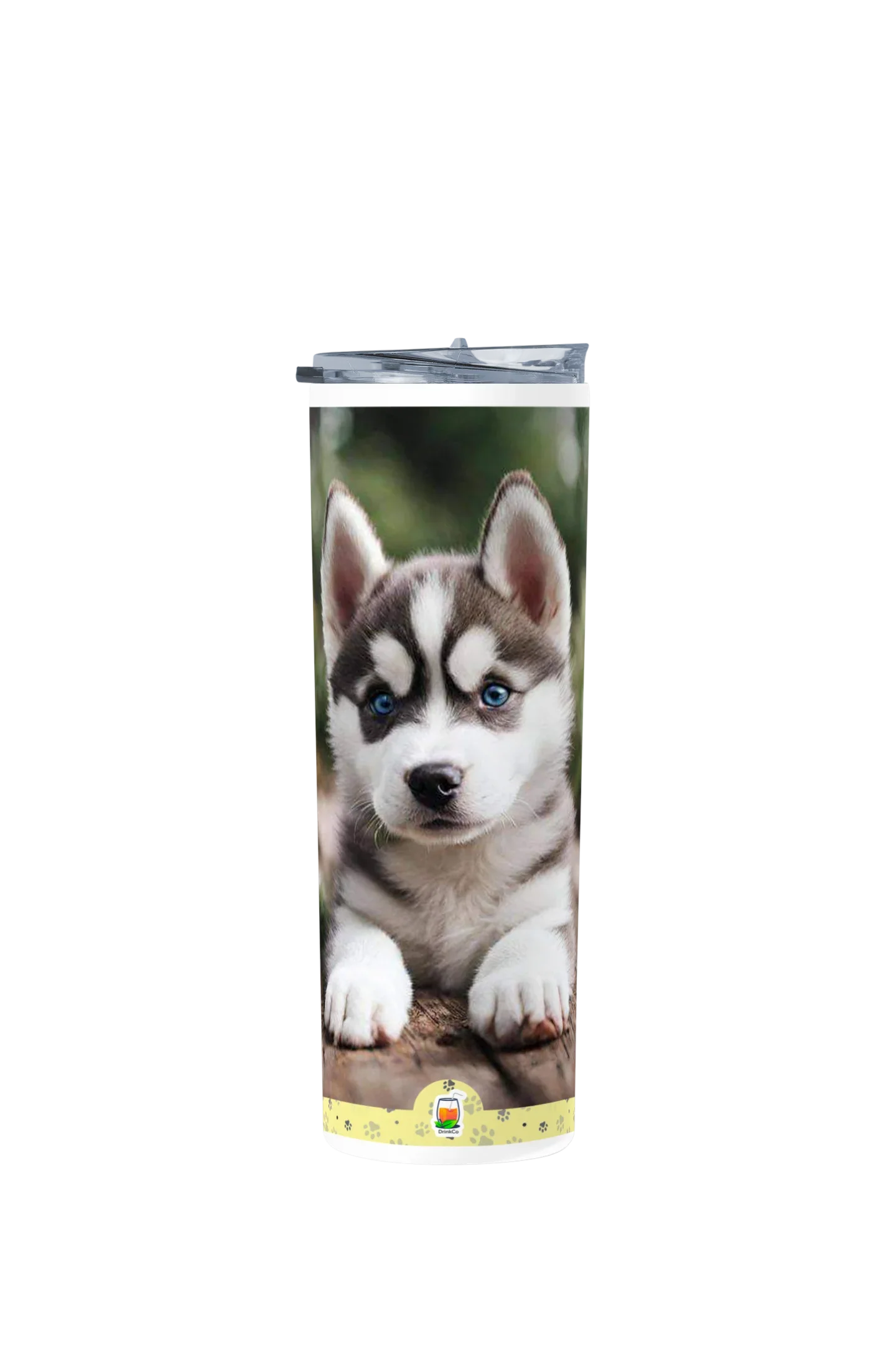 Termo Skinny Tumbler 20 oz de acero inoxidable - Perrito Husky