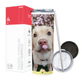 Termo Skinny Tumbler 20 oz de acero inoxidable - Perrito Labrador