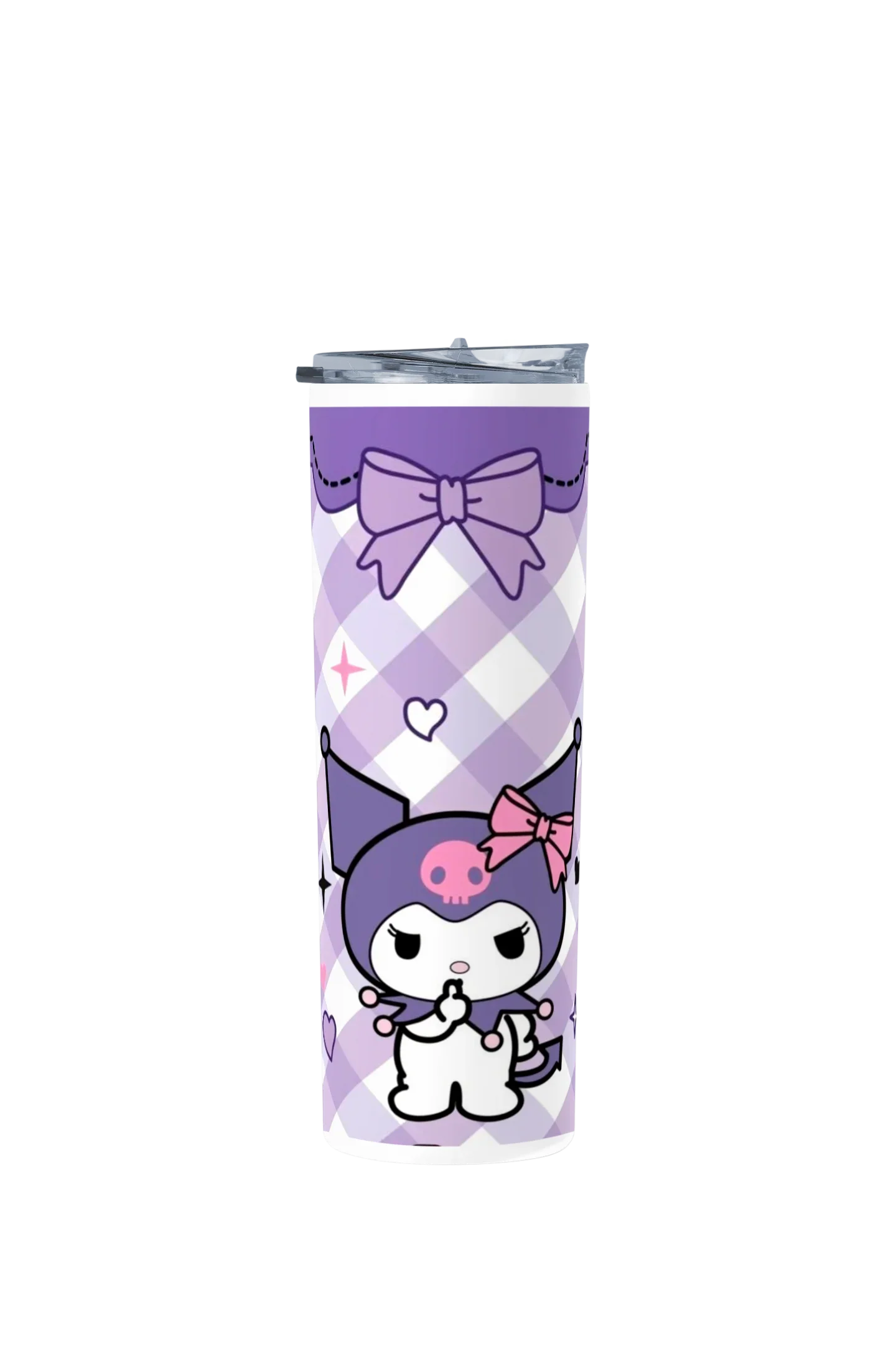 Termo Skinny Tumbler 20 oz de acero inoxidable - Kuromi