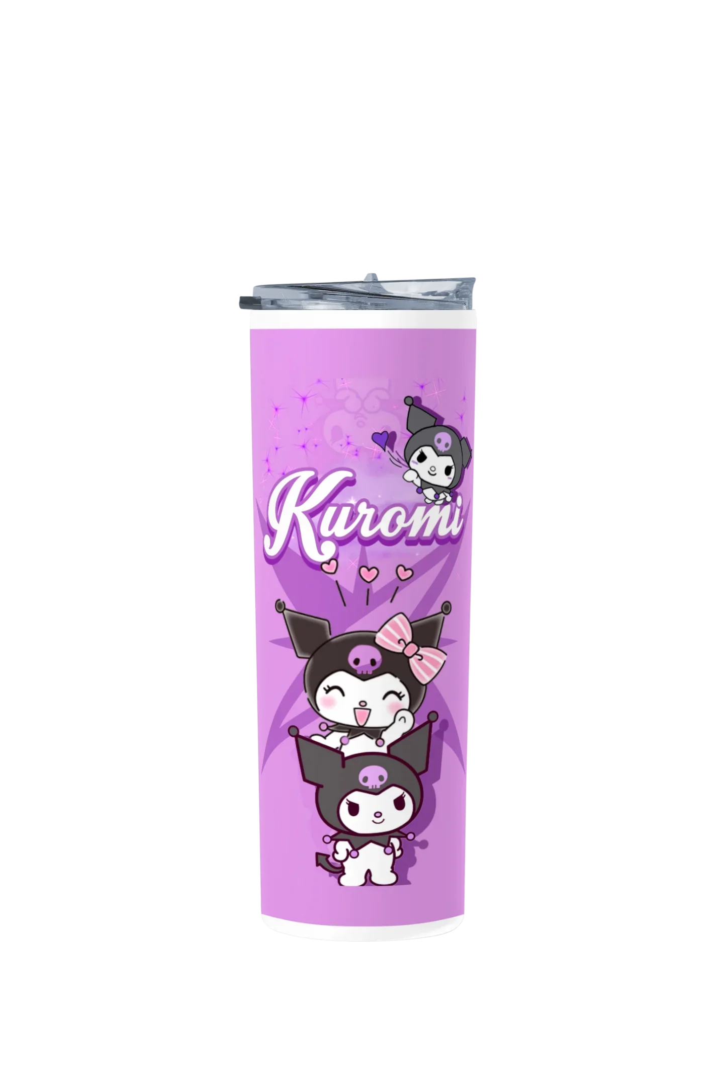 Termo Skinny Tumbler 20 oz de acero inoxidable - Kuromi 3