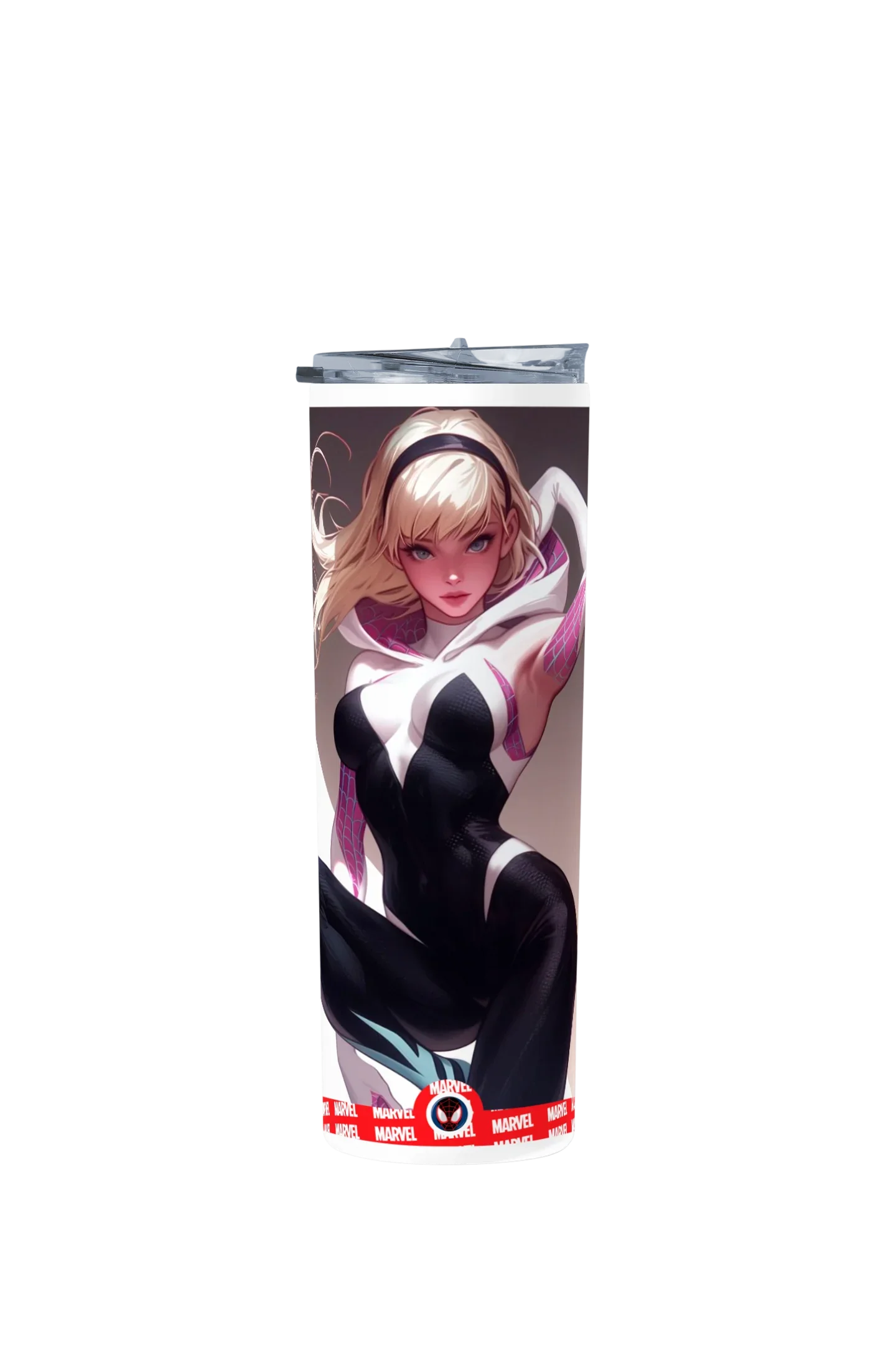 Termo Skinny Tumbler 20 oz de acero inoxidable - Marvel Gwen Spider