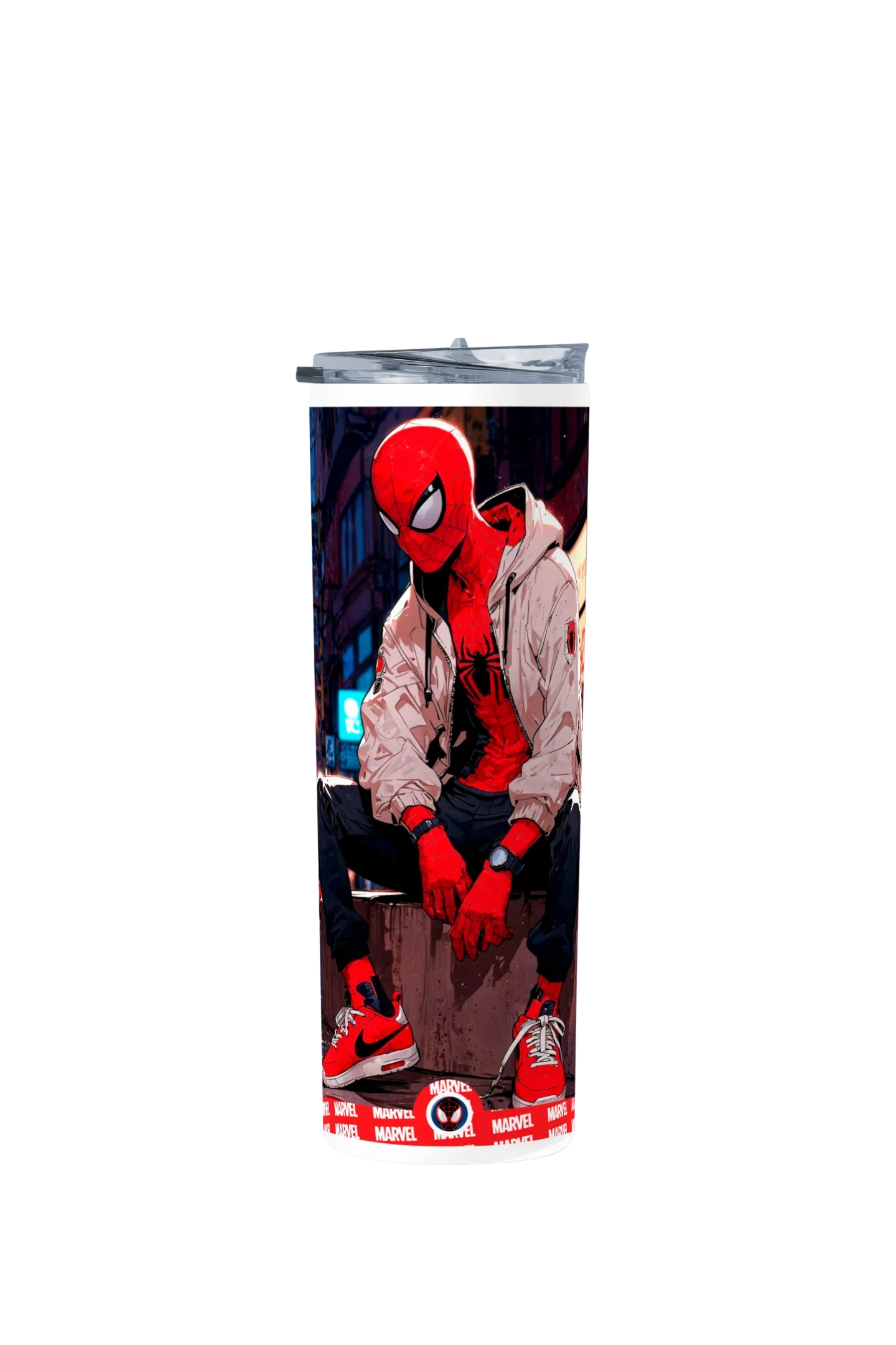 Termo Skinny Tumbler 20 oz de acero inoxidable - Marvel Spiderman 4