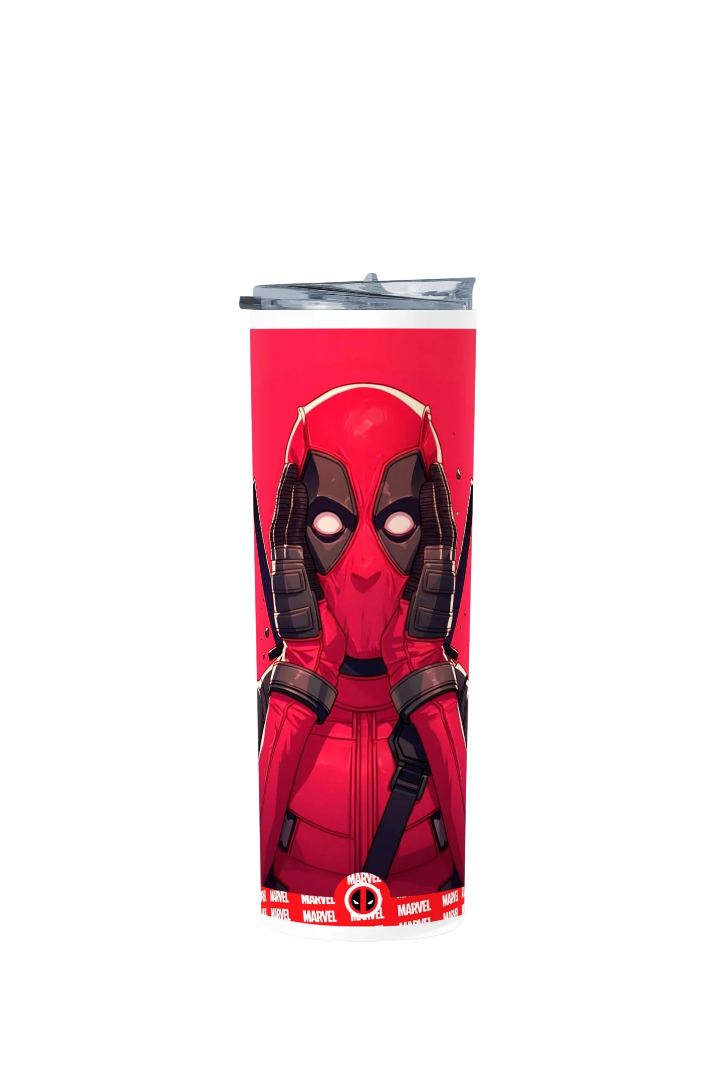 Termo Skinny Tumbler 20 oz de acero inoxidable - Marvel Deadpool