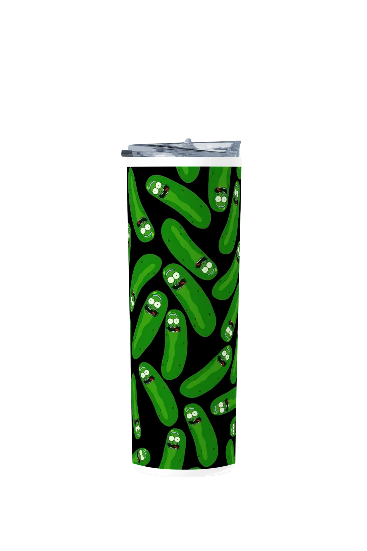 Termo Skinny Tumbler 20 oz de acero inoxidable - Pepinillo Rick