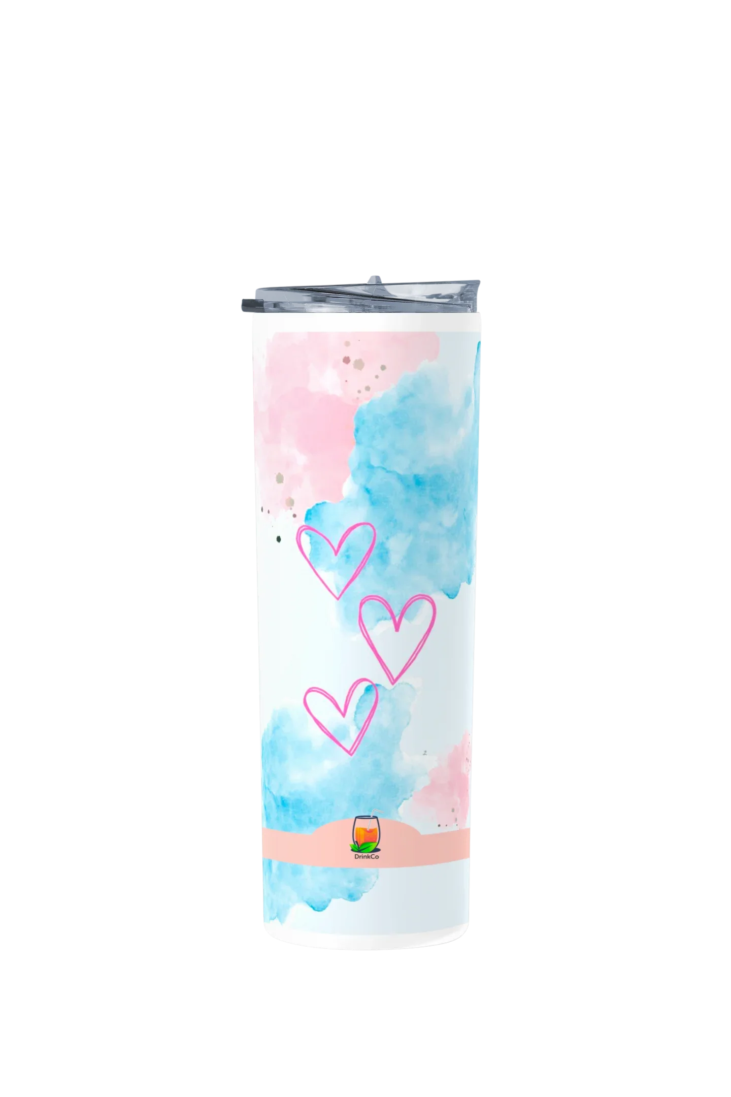 Termo Skinny Tumbler 20 oz de acero inoxidable - Corazones 3