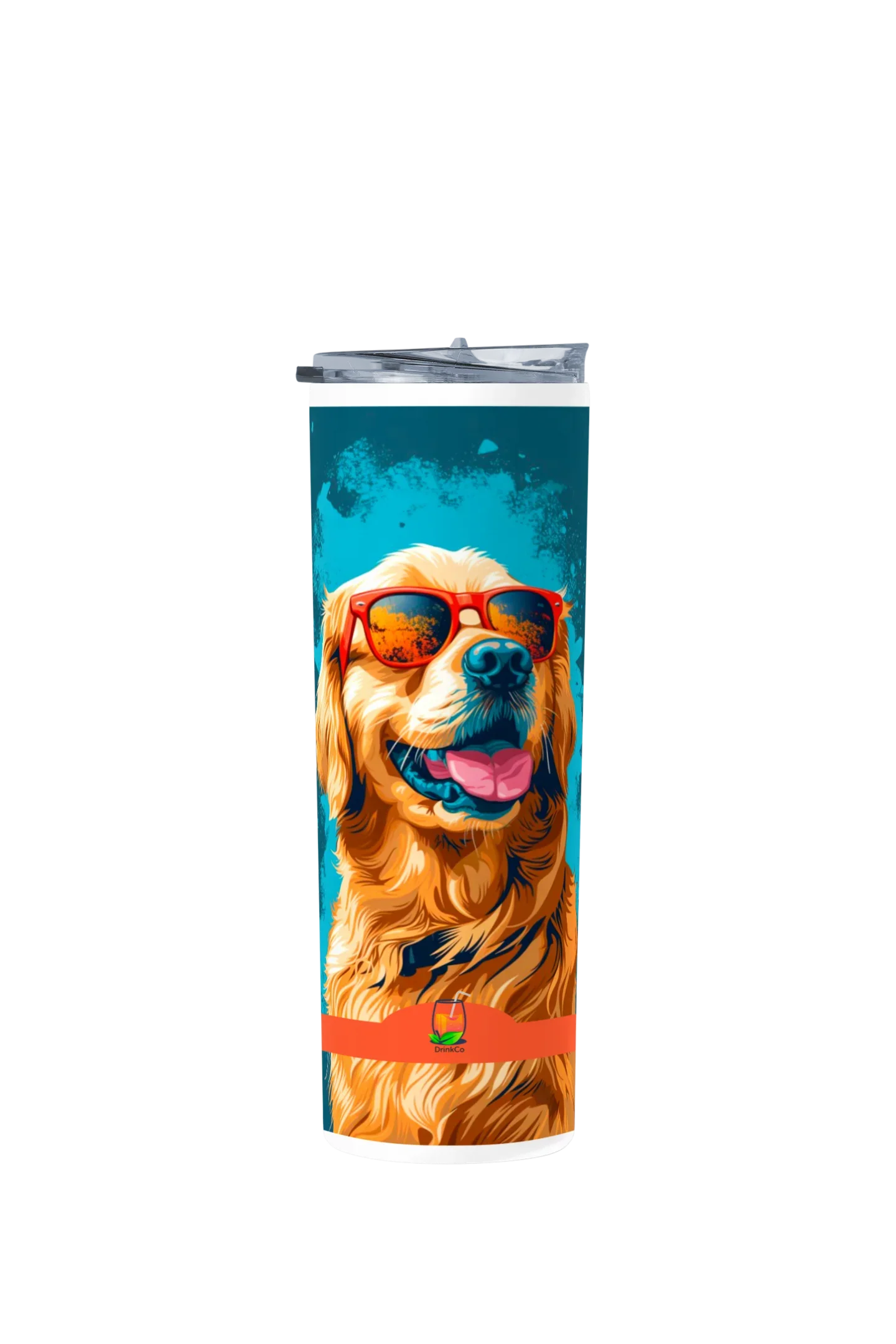 Termo Skinny Tumbler 20 oz de acero inoxidable - Perrito lentes
