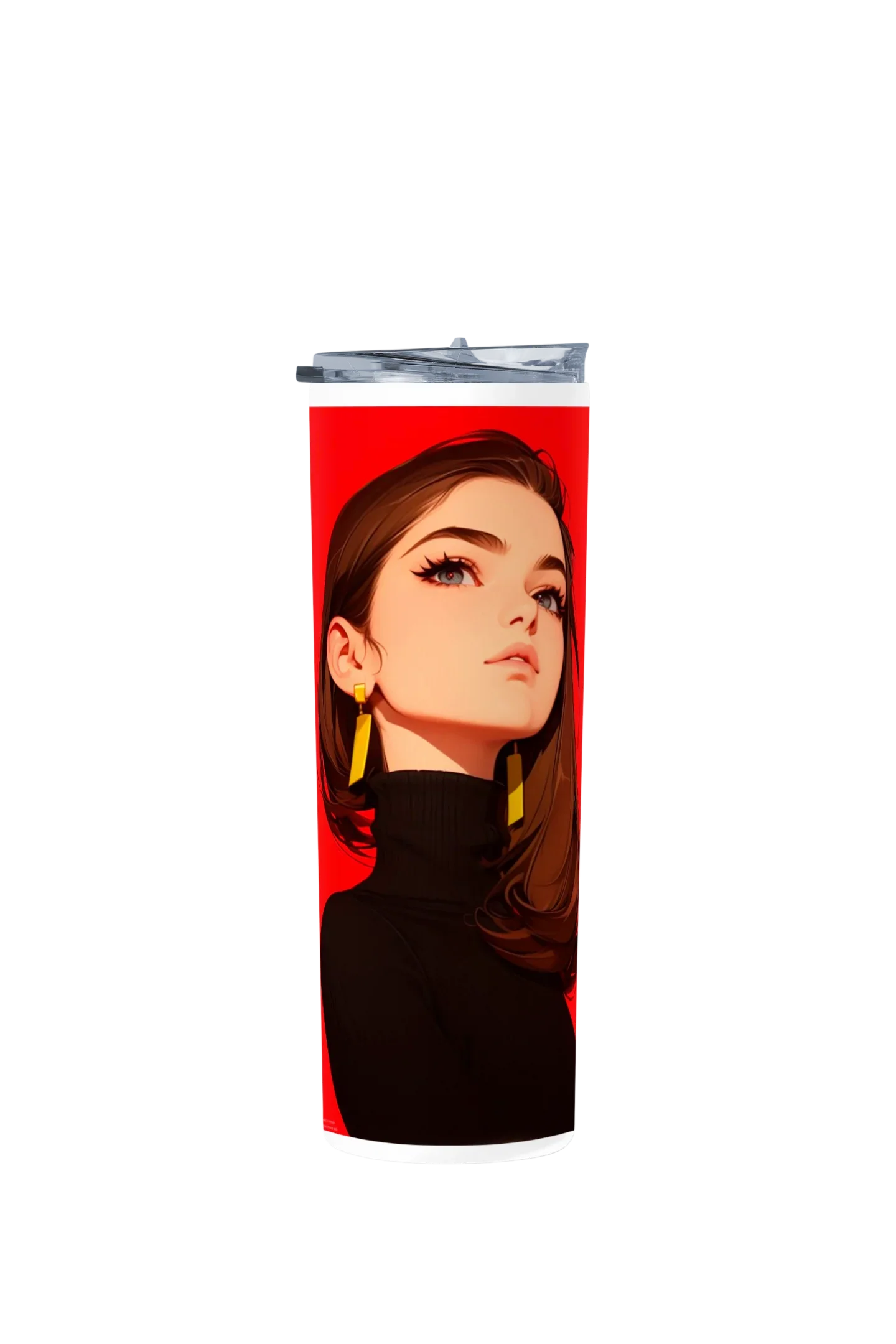 Termo Skinny Tumbler 20 oz de acero inoxidable - Mujer Arte