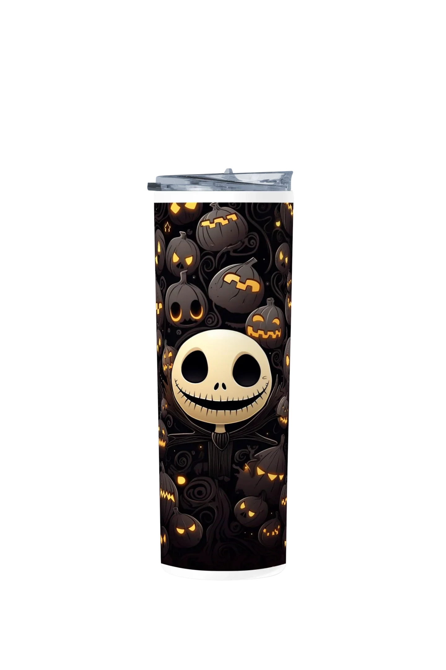 Termo Skinny Tumbler 20 oz de acero inoxidable - Jack Skellington
