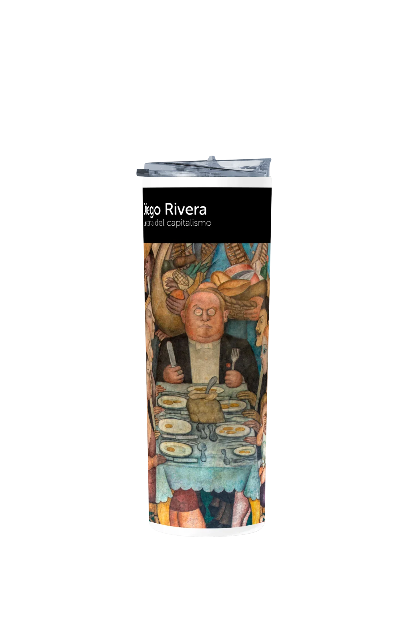 Termo Skinny Tumbler 20 oz de acero inoxidable - Diego Rivera