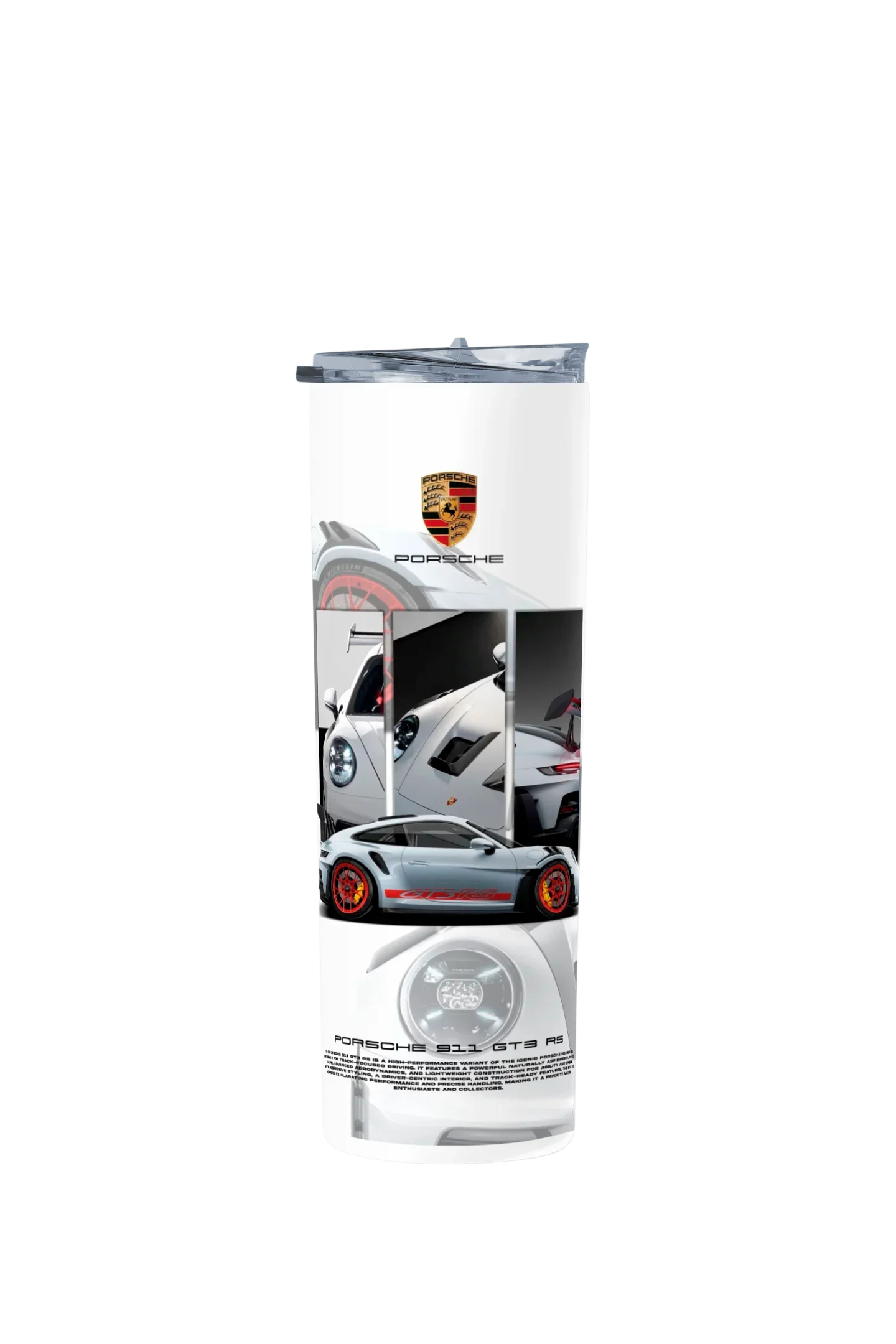 Termo Skinny Tumbler 20 oz de acero inoxidable - Porsche Details