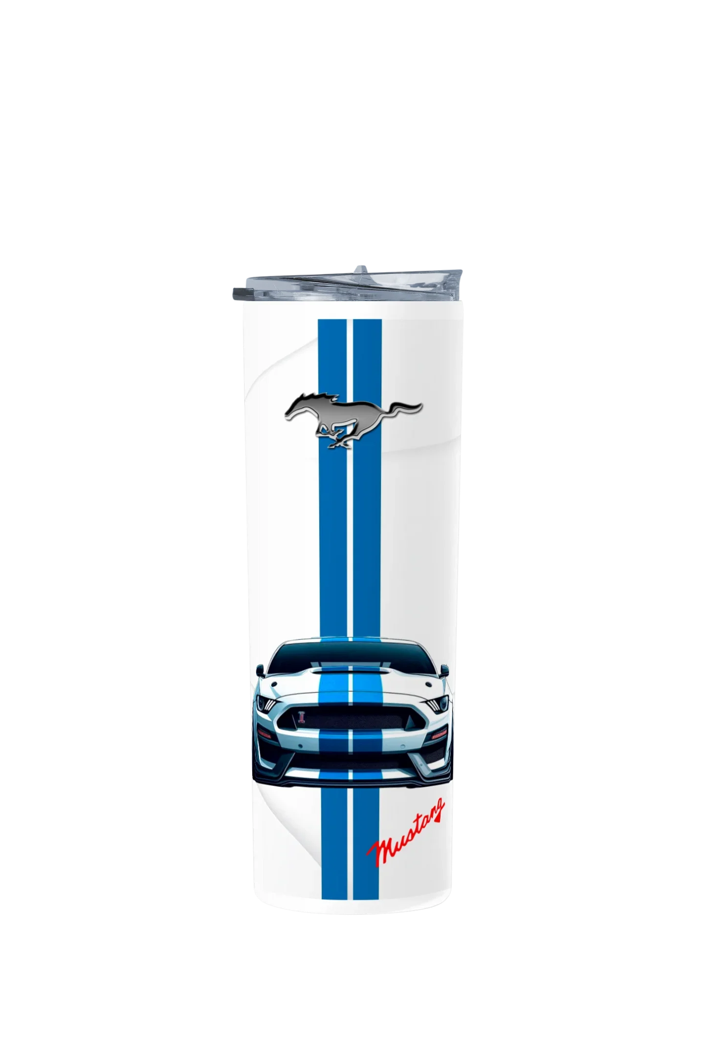 Termo Skinny Tumbler 20 oz de acero inoxidable - Mustang