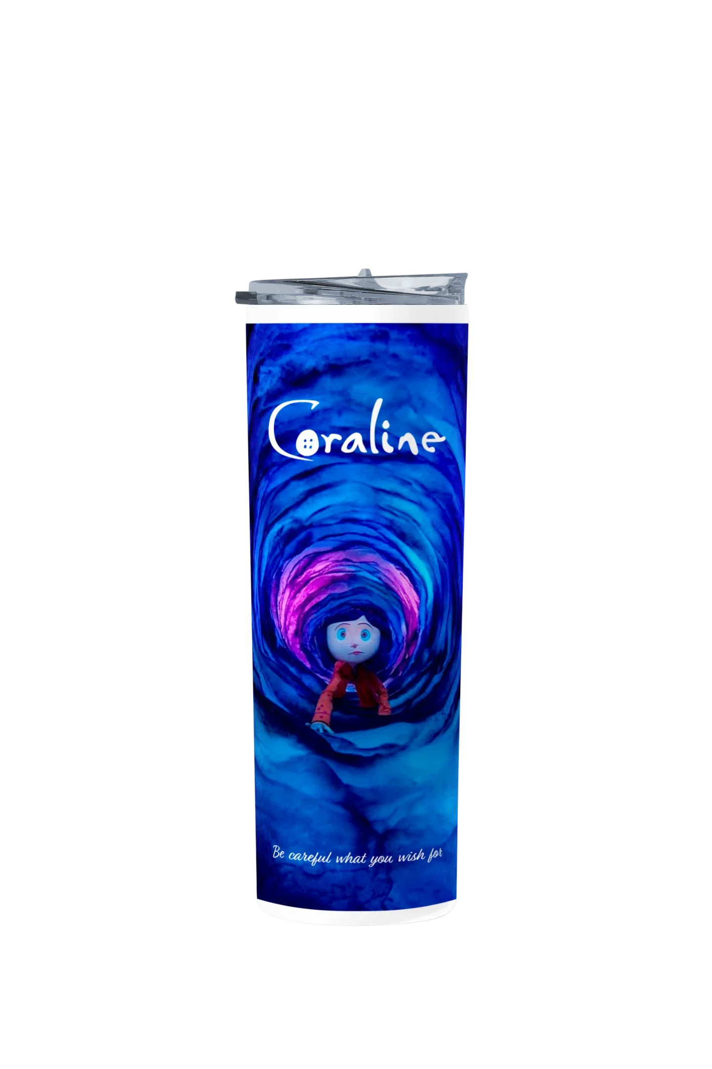 Termo Skinny Tumbler 20 oz de acero inoxidable - Coraline