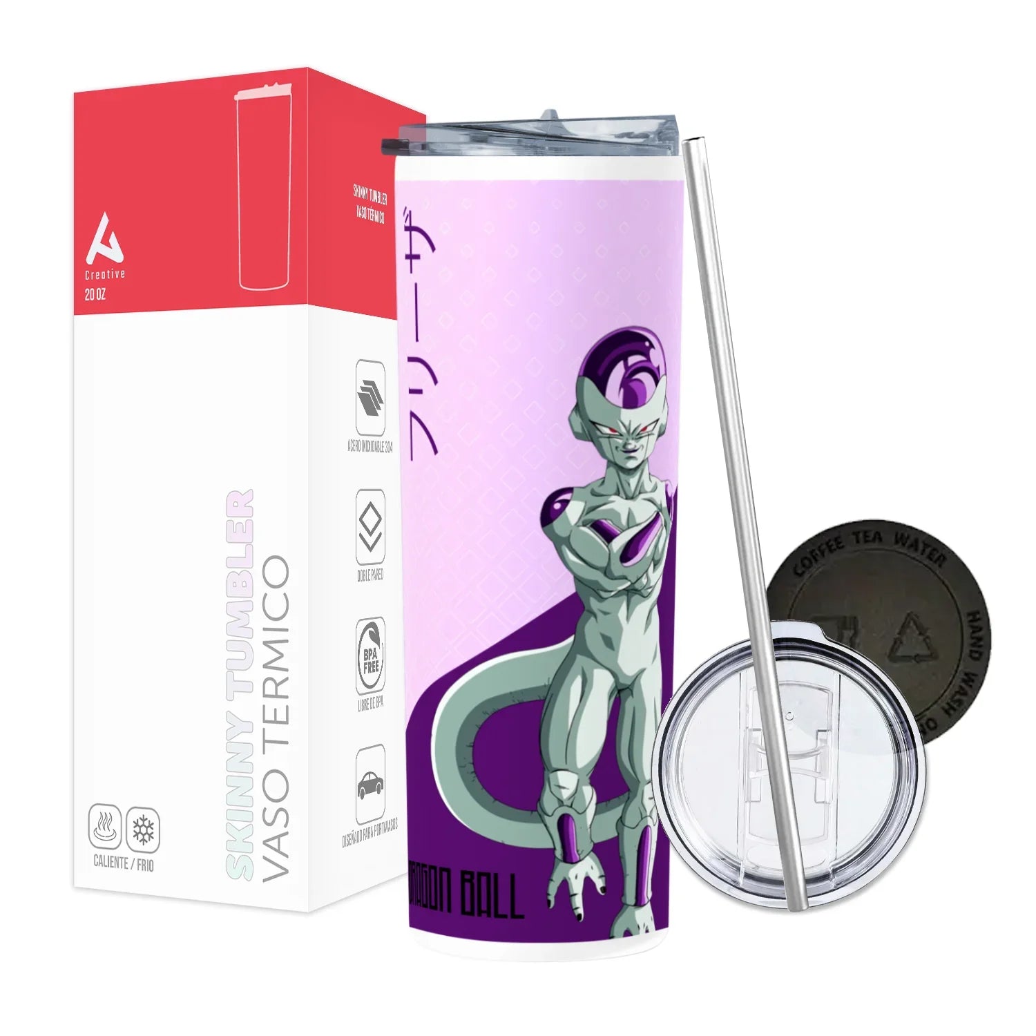 Termo Skinny Tumbler 20 oz de acero inoxidable - Freezer