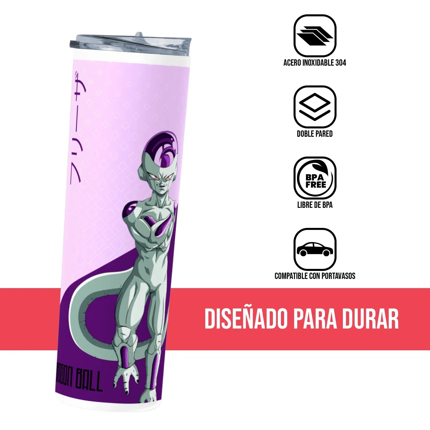 Termo Skinny Tumbler 20 oz de acero inoxidable - Freezer