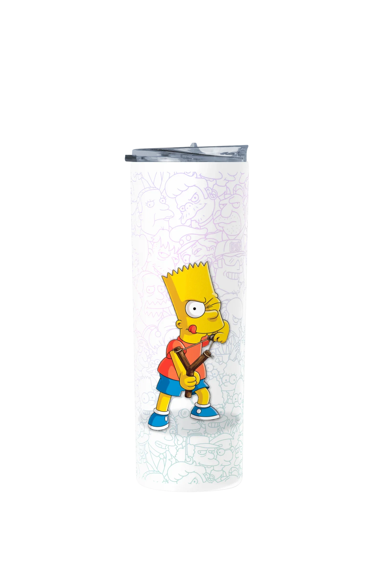 Termo Skinny Tumbler 20 oz de acero inoxidable - Bart Simpson