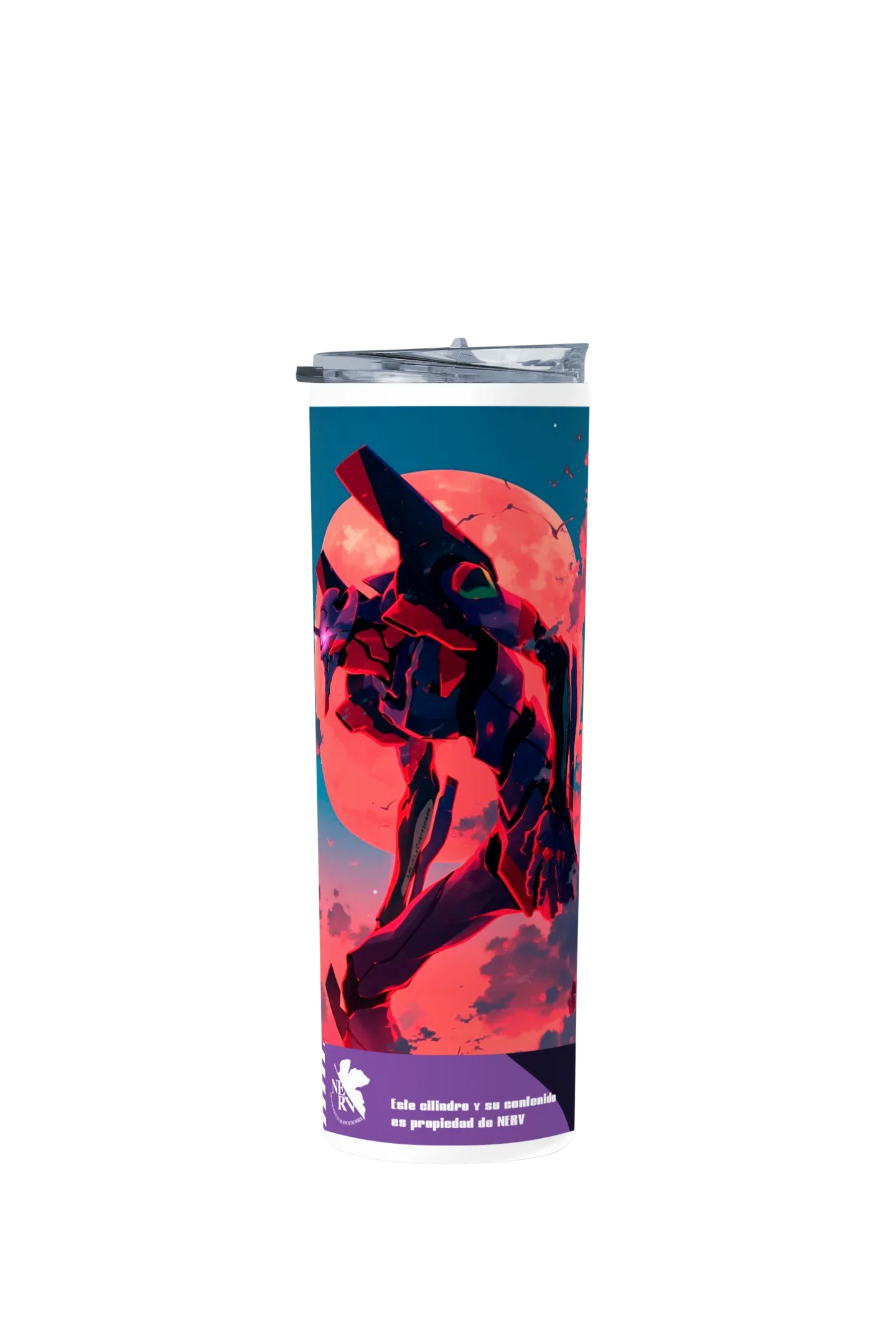 Termo Skinny Tumbler 20 oz de acero inoxidable - Evangelion 01