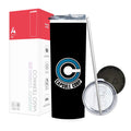 Termo Skinny Tumbler 20 oz de acero inoxidable - Dragon Ball Capsule Corp